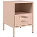 Lusso Casadino -  Comodino Rosa 36x39x50,5 Cm In Acciaio - Foto miniatura 1