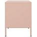 Lusso Casadino -  Comodino Rosa 36x39x50,5 Cm In Acciaio - Foto miniatura 6
