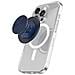 Supporto Popgrip Magsafe Per Smartphone Collezione French Effetto Metallo, Blu Marine - Foto miniatura 5
