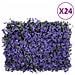 Recinzione Foglie Artificiali 24 pz Viola 40x60 cm - Foto miniatura 1