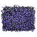 Recinzione Foglie Artificiali 24 pz Viola 40x60 cm - Foto miniatura 2