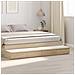 Cassettoni Letto Rovere Sonoma 200x36,5x16,5 cm Legno Ingegnerizzato - Foto miniatura 2