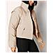 Giacca Piumino Da Donna Con Maniche Staccabili Beige M - Foto miniatura 4