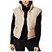 Giacca Piumino Da Donna Con Maniche Staccabili Beige M - Foto miniatura 1