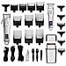 Set Tagliacapelli E Rifinitore Elettrico Con Display Digitale 935w - Kit Professionale Per La Cura Della Persona Silver - Foto miniatura 1