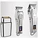 Set Tagliacapelli E Rifinitore Elettrico Con Display Digitale 935w - Kit Professionale Per La Cura Della Persona Silver - Foto miniatura 4