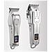 Set Tagliacapelli E Rifinitore Elettrico Con Display Digitale 935w - Kit Professionale Per La Cura Della Persona Silver - Foto miniatura 5