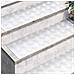 Dischi Quadrati 4 pcs Argento 90 x 30 cm Alluminio - Foto miniatura 3