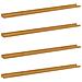 Scaffale da parete 4 pcs Beige 115 x 9 x 3 cm Legno multistrato - Foto miniatura 1