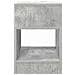 Tavolino Grigio cemento 30,5 x 30 x 45 cm Legno multistrato - Foto miniatura 5