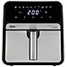 JEFR1242 friggitrice Singolo 8 L Indipendente 2100 W Friggitrice ad aria calda Nero, Argento - Foto miniatura 2