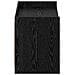 Mobile per scarpe con porta Rovere Nero 100 x 39,5 x 51 cm - Foto miniatura 5