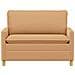 Divano Beige 126 x 81 x 87,5 cm Tessuto - Foto miniatura 3