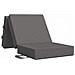 Divano Letto Pieghevole 90 x 63 x 45 cm Grigio Chiaro - Foto miniatura 1