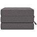Divano Letto Pieghevole 90 x 63 x 45 cm Grigio Chiaro - Foto miniatura 3