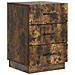 Armadio da Notte con cassetto Rovere Fumo 43 x 41 x 63,5 cm - Foto miniatura 1
