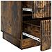 Armadio da Notte con cassetto Rovere Fumo 43 x 41 x 63,5 cm - Foto miniatura 8
