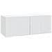 Mobile Porta TV da Muro Bianco 78,5 x 31 x 30 cm - Foto miniatura 1