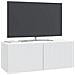 Mobile Porta TV da Muro Bianco 78,5 x 31 x 30 cm - Foto miniatura 3