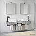 Set di Armadi da Bagno 5 pcs Sonoma grigio 50 x 14,5 x 70 cm - Foto miniatura 4