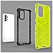 Custodia A Nido D'ape Con Cornice In Gel Per Samsung Galaxy A03s (166,5), Di Colore Blu. - Foto miniatura 2