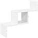 Scaffale da parete Bianco 48 x 15 x 42 cm Legno ingegnerizzato - Foto miniatura 6