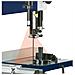 Sega A Nastro Per Legno HBS 451 - 230 V - Dimensioni Tavola 610X431 Mm - Altezza Taglio 270 Mm - Foto miniatura 8