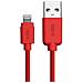 Cavo dati USB 2.0 a Apple Lightning 1m - SBS ROSSO - Foto miniatura 1