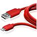 Cavo dati USB 2.0 a Apple Lightning 1m - SBS ROSSO - Foto miniatura 2