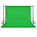 Fondale in Cotone Verde senza Supporto 500x300 cm per Croma Key - Foto miniatura 4