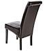 4 Sedie Da Sala Da Pranzo Con Seduta Ergonomica - Marrone - Foto miniatura 9