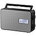 Radio DAB+ / FM RDS RF-D30BT Bluetooth Potenza 2 Watt Sveglia Resistente agli Spruzzi Colore Nero - Foto miniatura 1