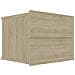 Comodini 2 pz Rovere Sonoma 40x30x30 cm in Legno Multistrato - Foto miniatura 4