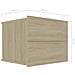 Comodini 2 pz Rovere Sonoma 40x30x30 cm in Legno Multistrato - Foto miniatura 9