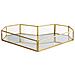 Vassoio Decorativo Specchiato Color Oro Pontivy - Foto miniatura 4