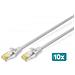 Cavo Patch CAT 6A S /FTP, 10 Pezzi - Foto miniatura 1