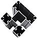 Scaffali A Parete 4 Pz Bianco Lucido 50x23x3,8 Cm In Mdf - Foto miniatura 2