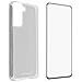 Cover Flessibile Samsung Galaxy S21 Plus E Vetro Temperato 4smarts Nero - Foto miniatura 3