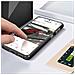 Cover Flessibile Samsung Galaxy S21 Plus E Vetro Temperato 4smarts Nero - Foto miniatura 4