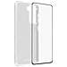 Cover Flessibile Samsung Galaxy S21 Plus E Vetro Temperato 4smarts Nero - Foto miniatura 1