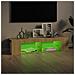 Mobile Porta TV con Luci LED Rovere Sonoma 135x39x30 cm - Foto miniatura 5