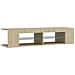 Mobile Porta TV con Luci LED Rovere Sonoma 135x39x30 cm - Foto miniatura 11