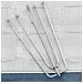 Tende Oscuranti con Ganci Effetto Lino 2 pz Blu 140x225 cm - Foto miniatura 2