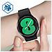 Salvadisplay Samsung Galaxy Watch 4 40mm Vetro Temperato Antimacchie Trasparente - Foto miniatura 4