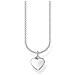 , Collana Da Donna A Forma Di Cuore, In Argento Sterling 925, Lunghezza 38-45 Cm (2)  - Foto miniatura 1