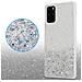 Custodia Compatibile Con Samsung Galaxy S20 Plus In Trasparente Con Glitter - Coperchio Protettivo In Silicone Tpu Flessibile Con Glitter Scintillanti - Foto miniatura 5