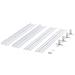 Kit Da Superficie Per Pannello Led 60x60 Cm Ledinaire Rc065z Smb 72.5x613x613 Mm Metallo - Foto miniatura 1