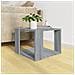 Tavolino Salotto Grigio Sonoma 40x40x30cm Legno Ingegnerizzato - Foto miniatura 2