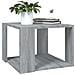 Tavolino Salotto Grigio Sonoma 40x40x30cm Legno Ingegnerizzato - Foto miniatura 3
