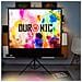 Tps50 / 43 Schermo Di Proiezione 50” Formato 4:3 / 102 X 76 Cm - Telo Proiettore Con Piedistallo Treppiede Per Videoproiettore Full Hd 3d 4k - Home Cinema Home Theater Ufficio - Foto miniatura 2